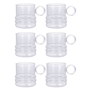 Komplet Szklanki BARRI z uchem 330ml 6 sztuk